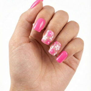 Faux ongles press-on Pink lady