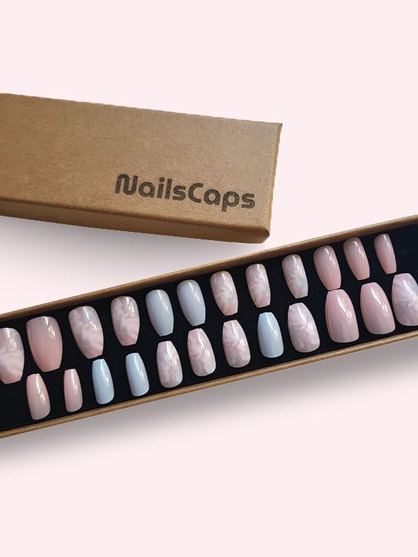 Faux ongles press-on Ciel d’Été