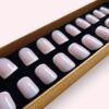 Faux ongles press-on French Blanche Classique