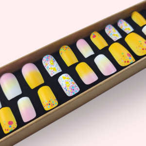 Faux ongles press-on Sunset