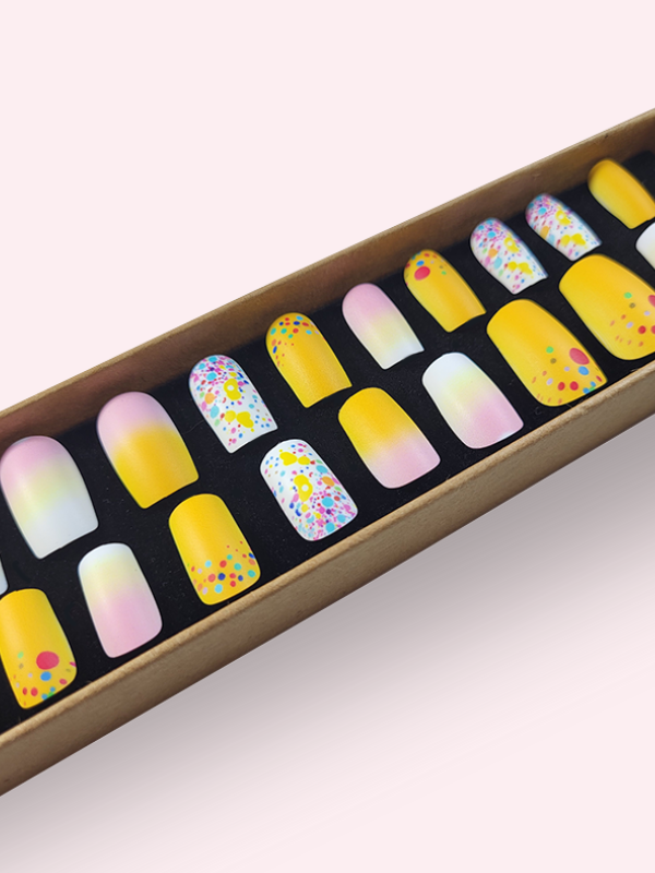 Faux ongles press-on Sunset