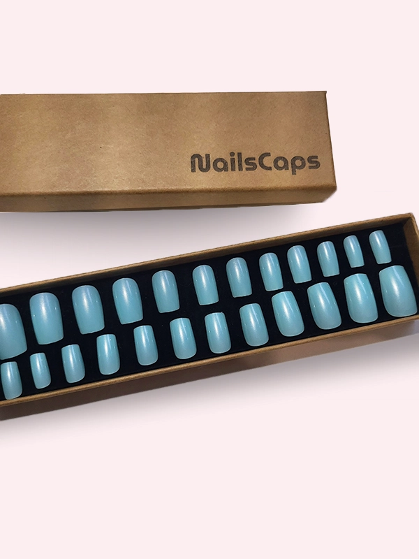 Faux ongles press-on Perle Boréale