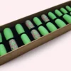 Faux ongles press-on Green Blossom