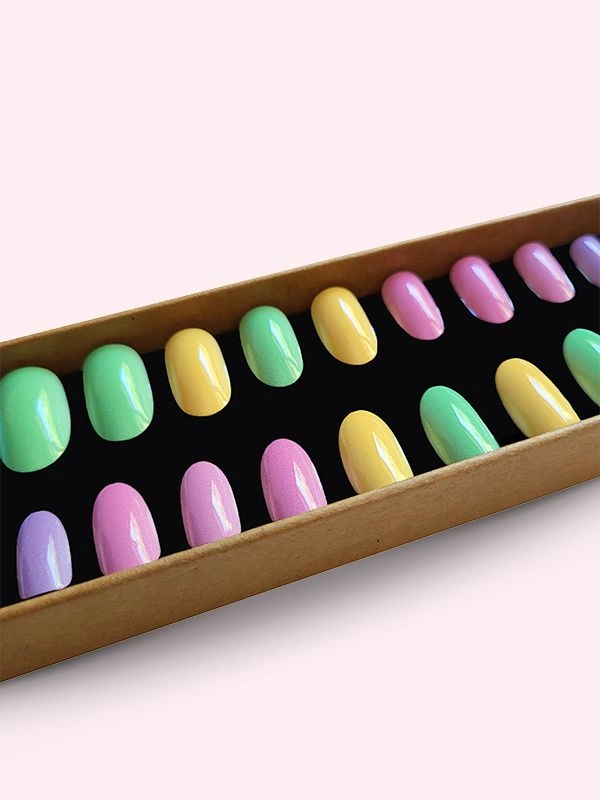 Faux ongles press-on Pastel Party