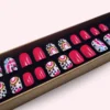 Faux ongles press-on Red Vibes
