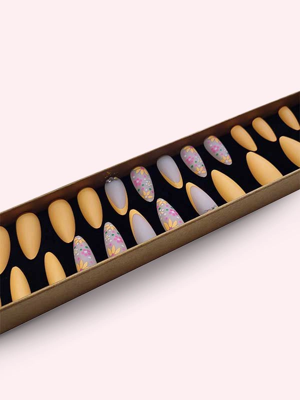 Faux ongles press-on Soleil Bohème