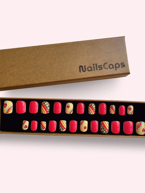Faux ongles press-on Wild Pop