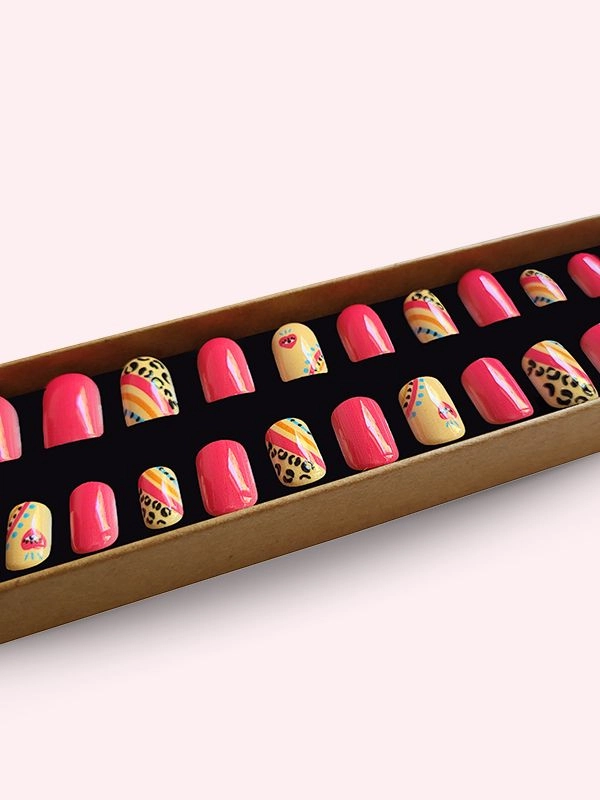 Faux ongles press-on Wild Pop