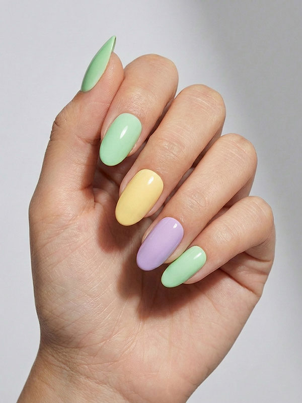 Faux ongles press-on Pastel Party