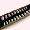 Faux ongles press-on Marguerites