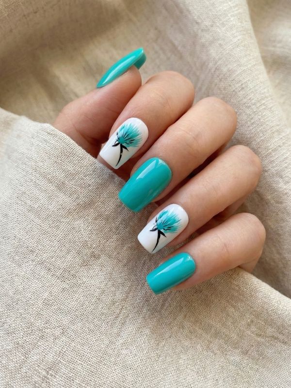 Faux ongles press-on Fleur de Jade