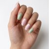 Faux ongles press-on Marguerites