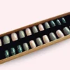 Faux ongles press-on Safari Kaki Léopard