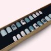 Faux ongles press-on Brume Florale Bleu