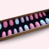 Faux ongles press-on Pink Glitter Party