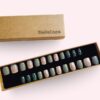 Faux ongles press-on Safari Kaki Léopard