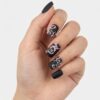 Faux ongles press-on Safari Rose Léopard