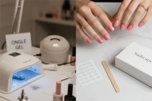 Comparaison entre faux ongles en gel et press-on nails Nailscaps