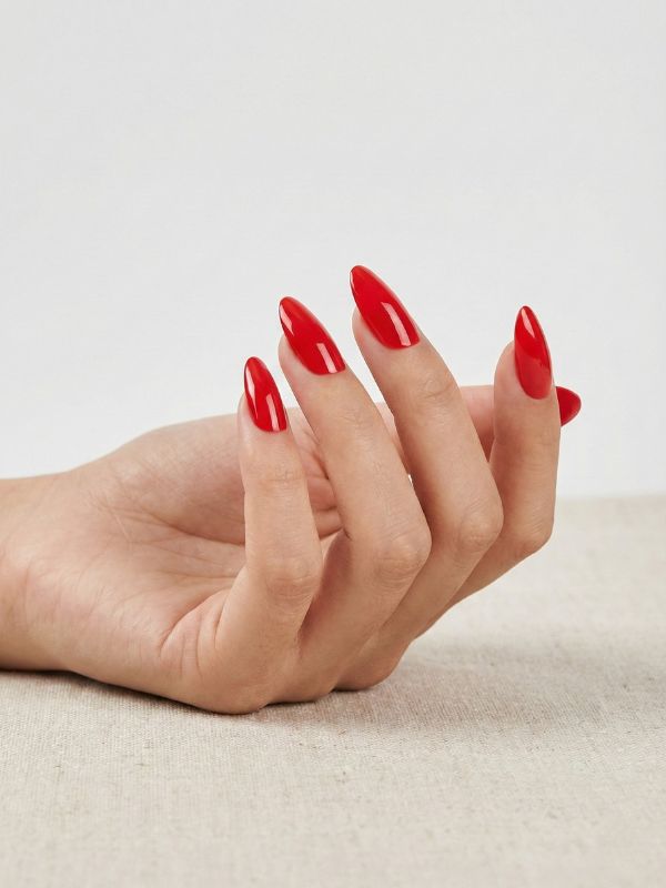 Faux ongles press-on Rouge Iconique