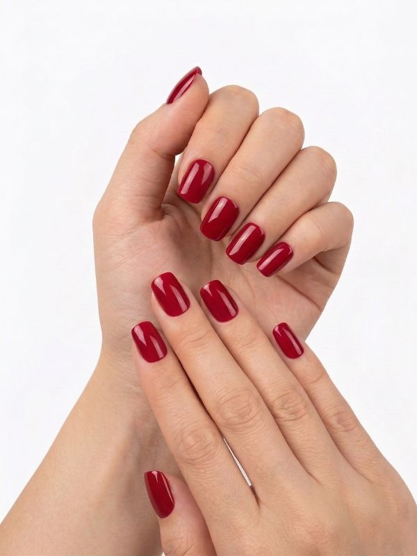 Faux ongles press-on Rouge Classique